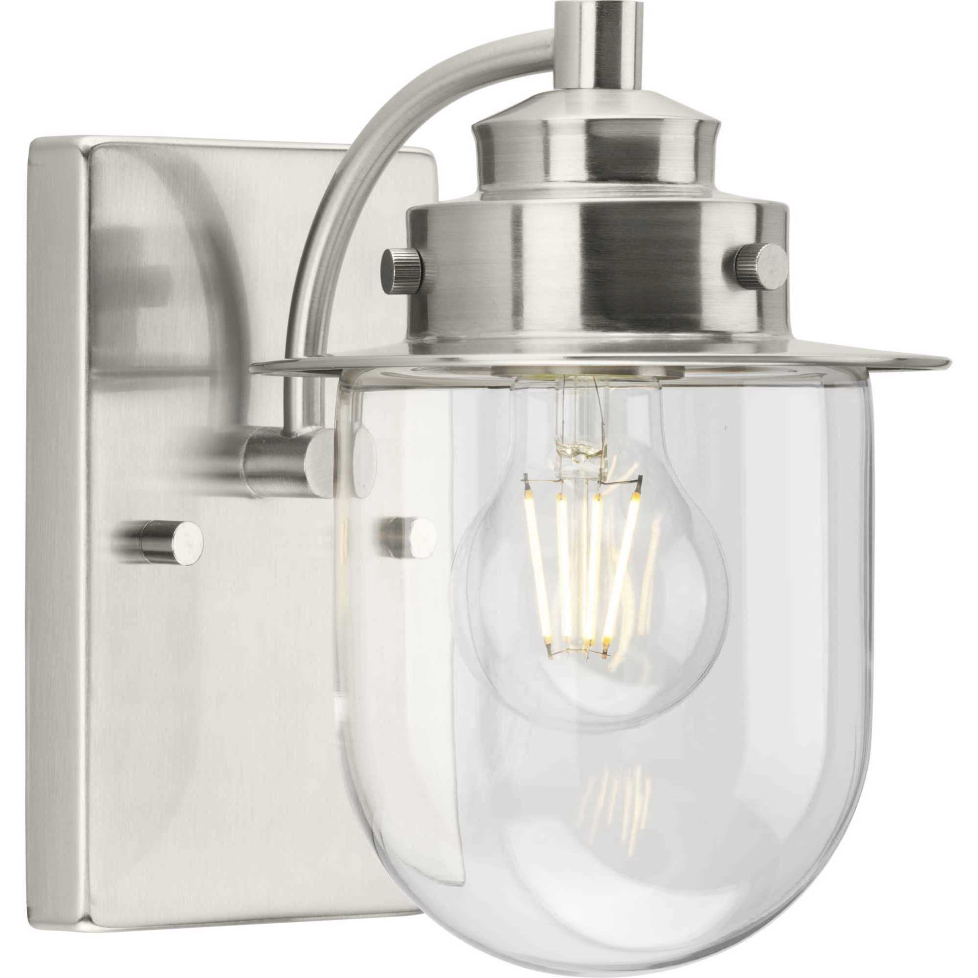 Northlake 1 Light 5.87 inch Brushed Nickel Bath Light Wall Light