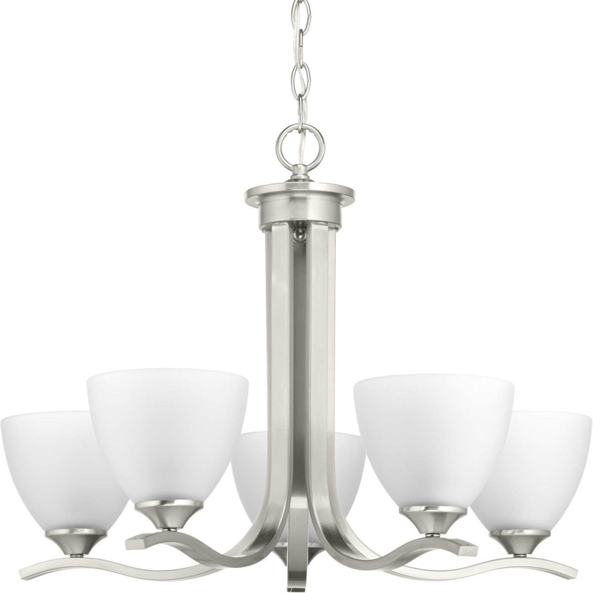 Laird 5 Light 23.75 inch Brushed Nickel Chandelier Ceiling Light