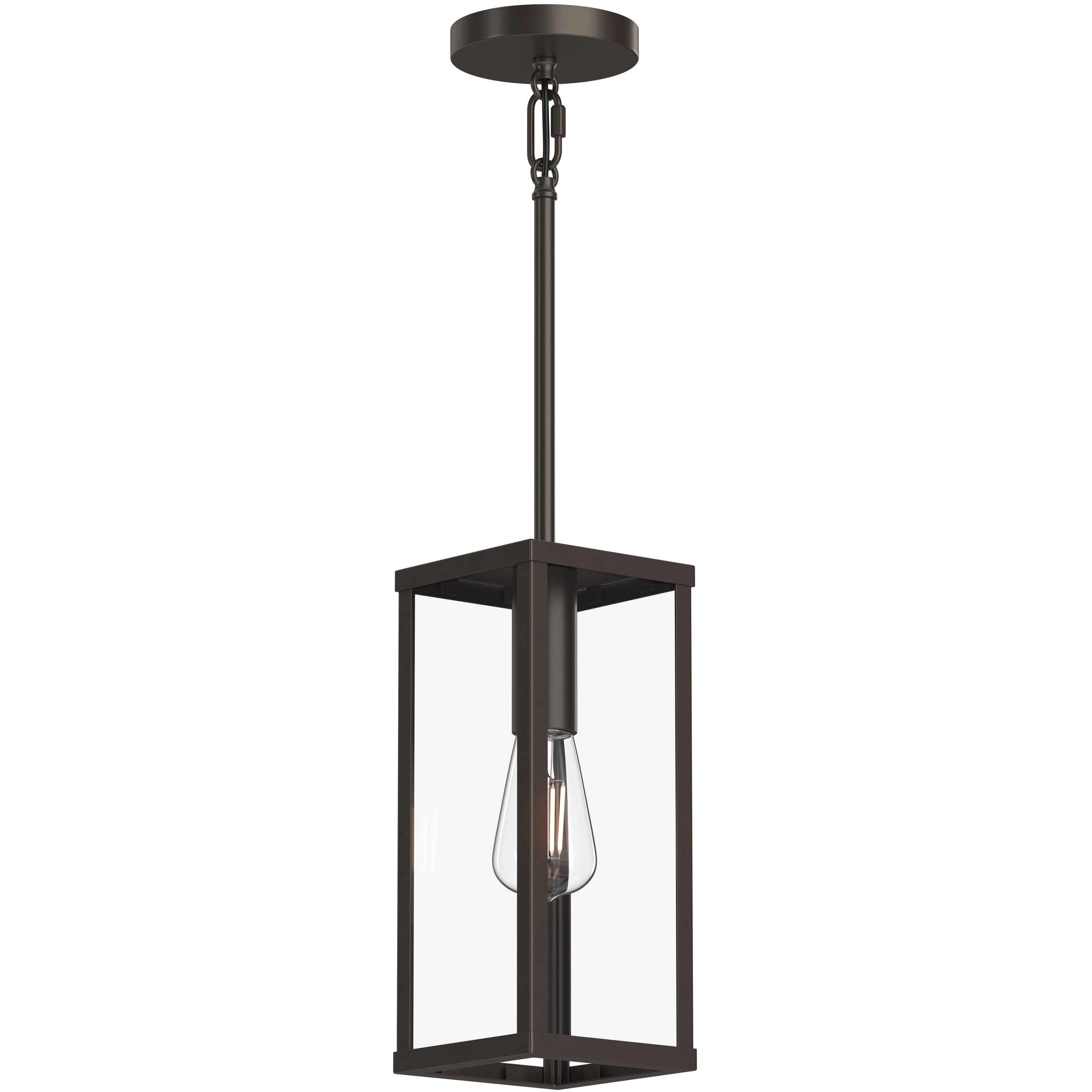 Ryle 1 Light 5.5 inch Antique Bronze Outdoor Pendant Light