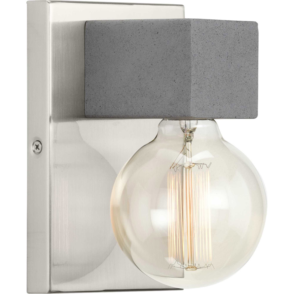 Brushed silver wall lights cheap