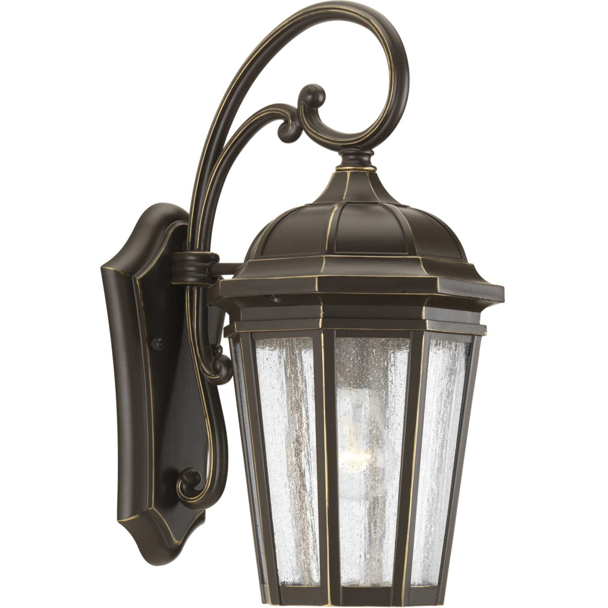 Verdae 1 Light 18 inch Antique Bronze Outdoor Wall Lantern, Medium, Design Series