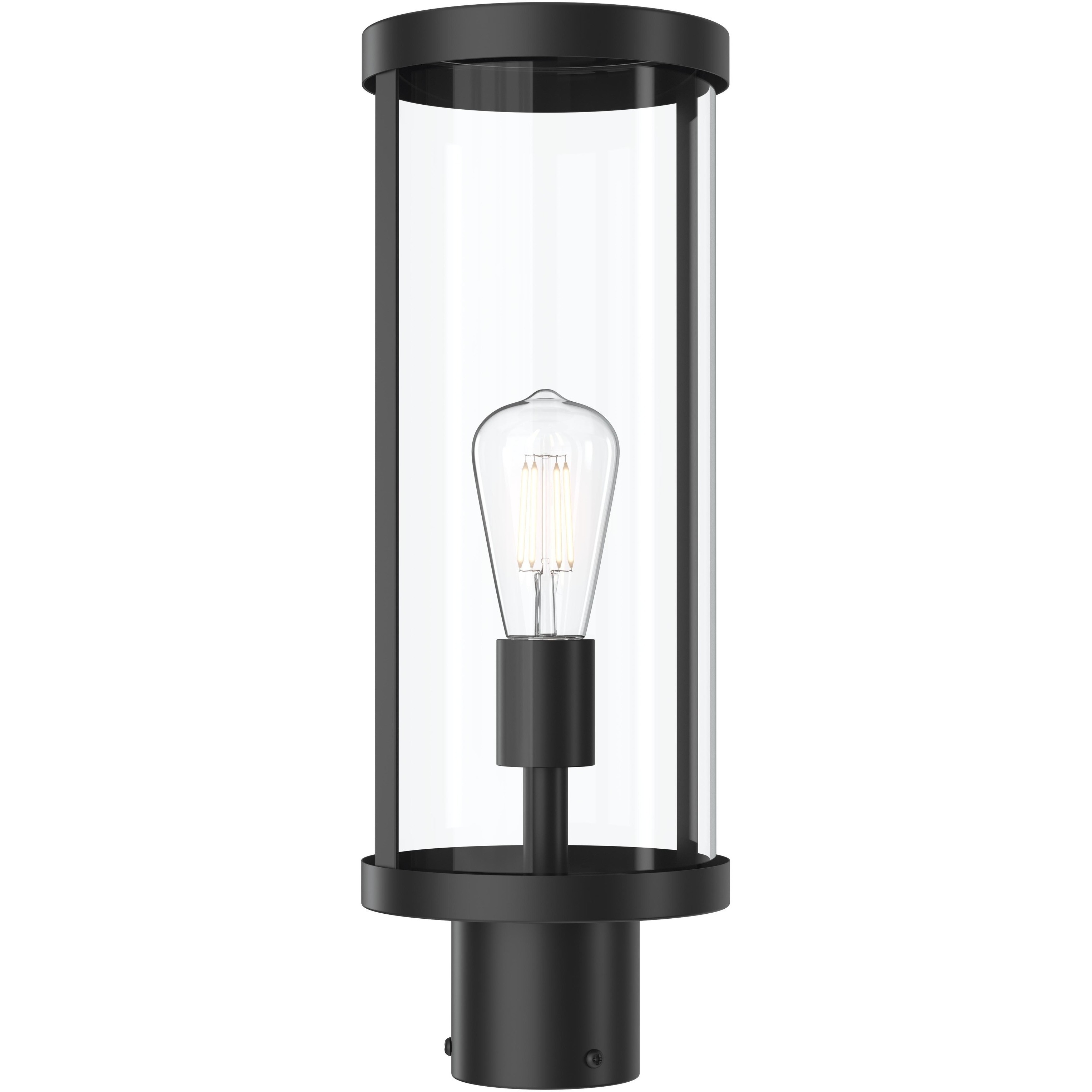 Kagen 1 Light 18 inch Matte Black Outdoor Post Light