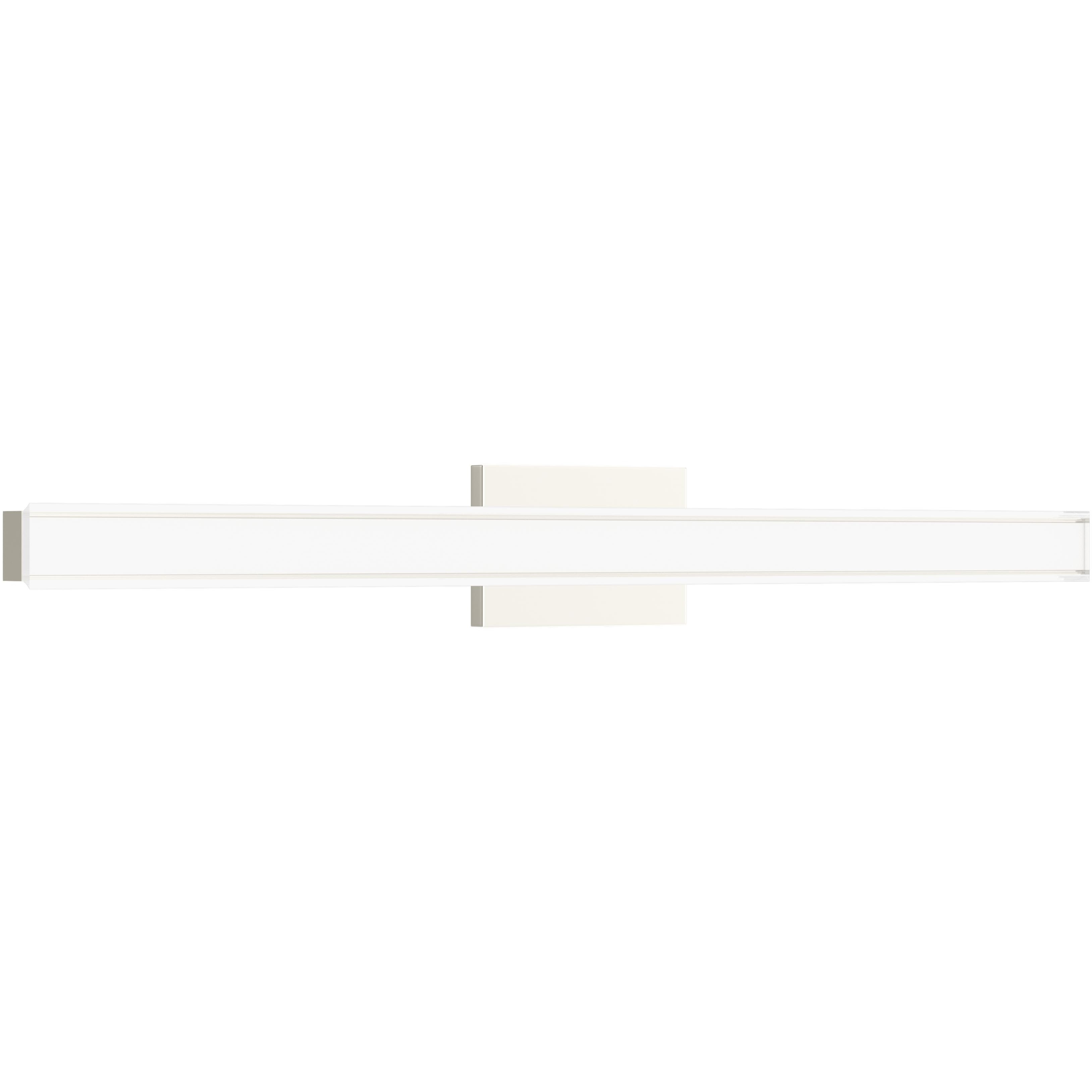 Phase 6.3 LED 36 inch Brushed Nickel Linear Vanity Light Wall Light