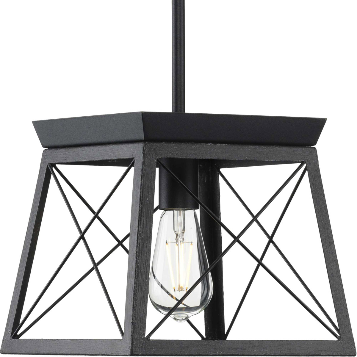 Puyveyor Black Pendant Lights Kitchen Island, 1-Light