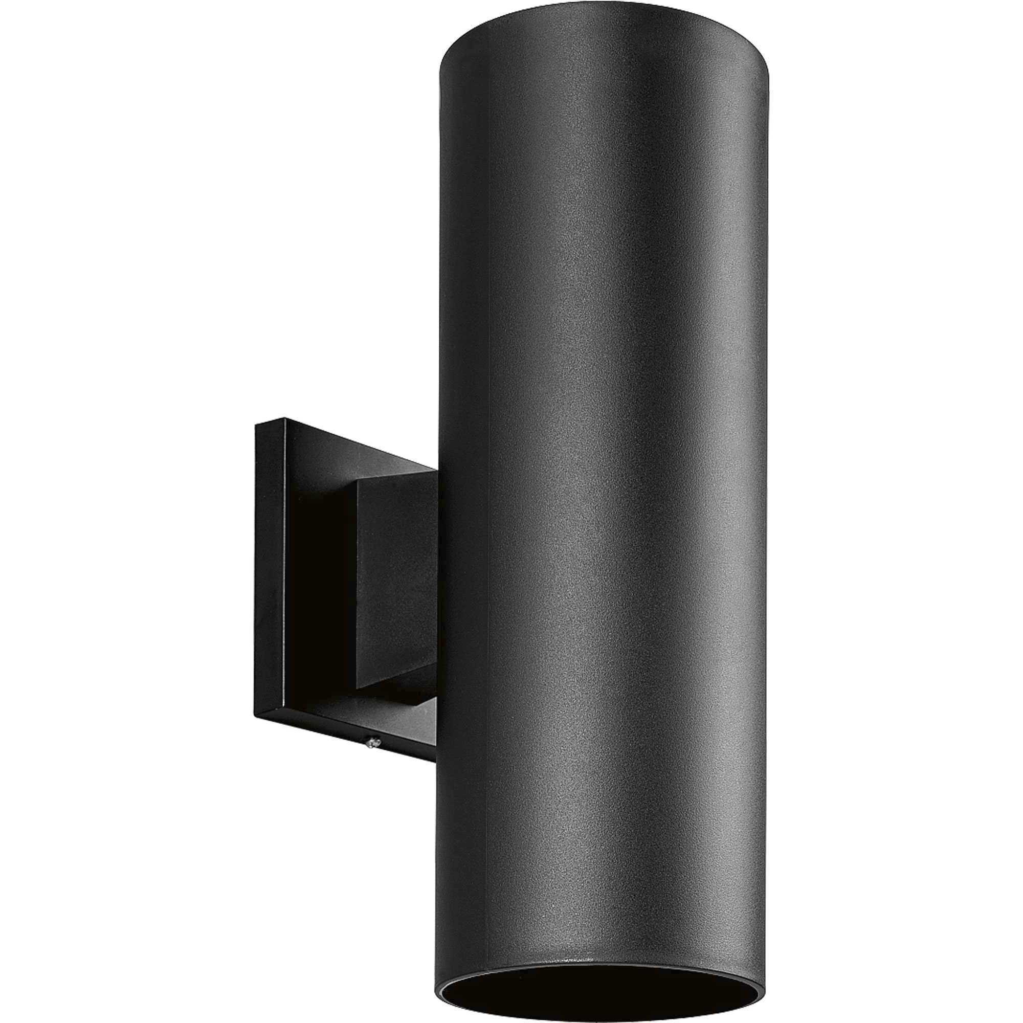 Black cylinder downlight top