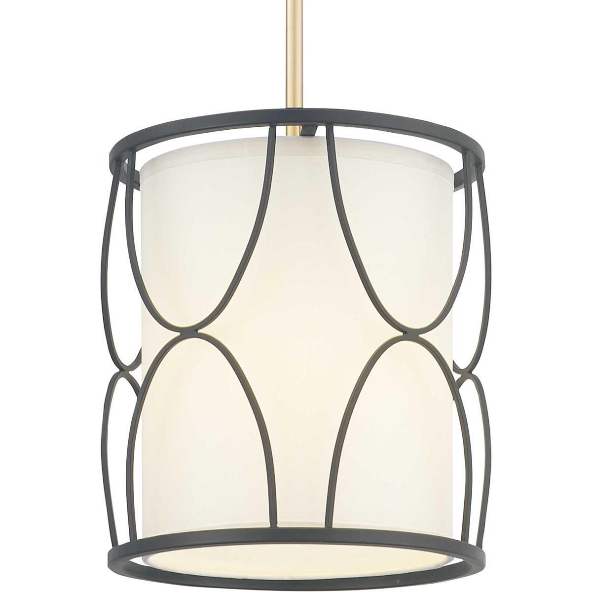 Landree 1 Light 10 inch Matte Black Mini-Pendant Ceiling Light