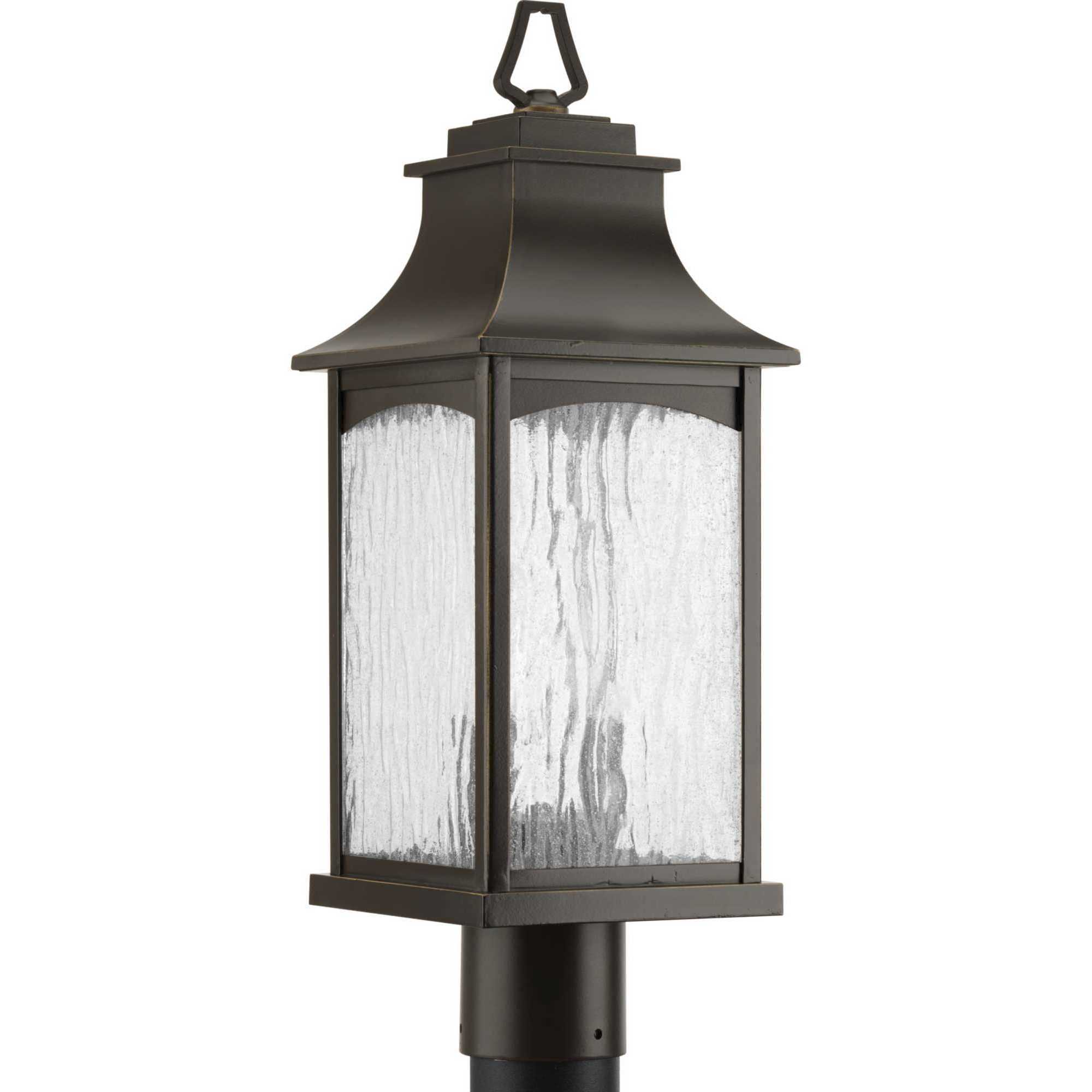 Maison 2 Light 21 inch Oil Rubbed Bronze Outdoor Post Lantern