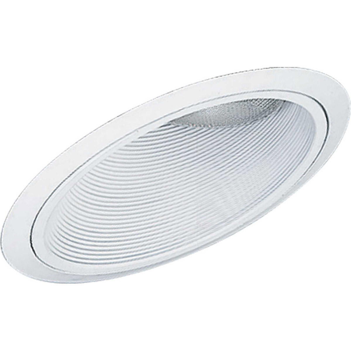 Progress Lighting P8004 28 Recessed Trim Sloped Ceiling Baffle White