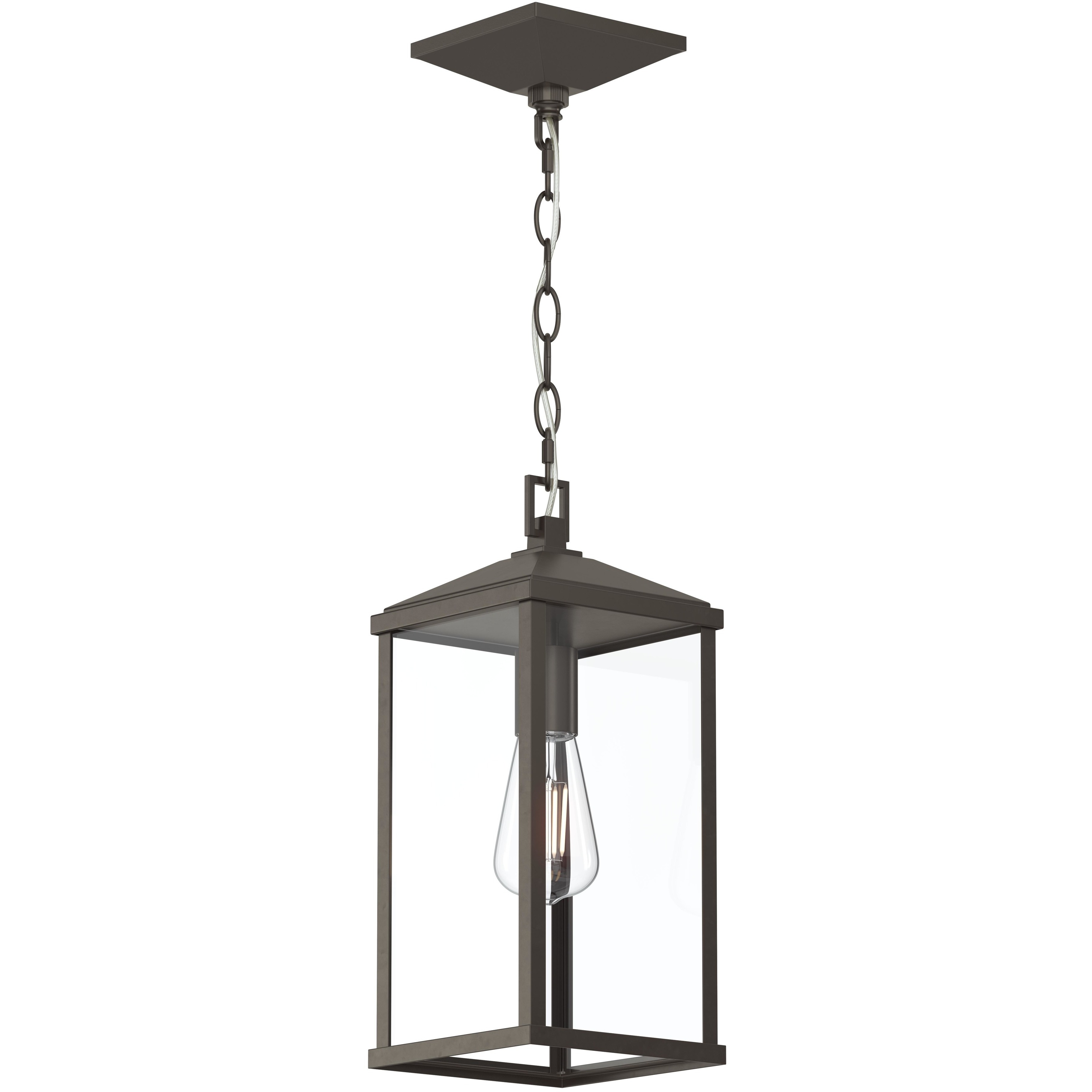 Cantley 1 Light 6.5 inch Antique Bronze Outdoor Pendant