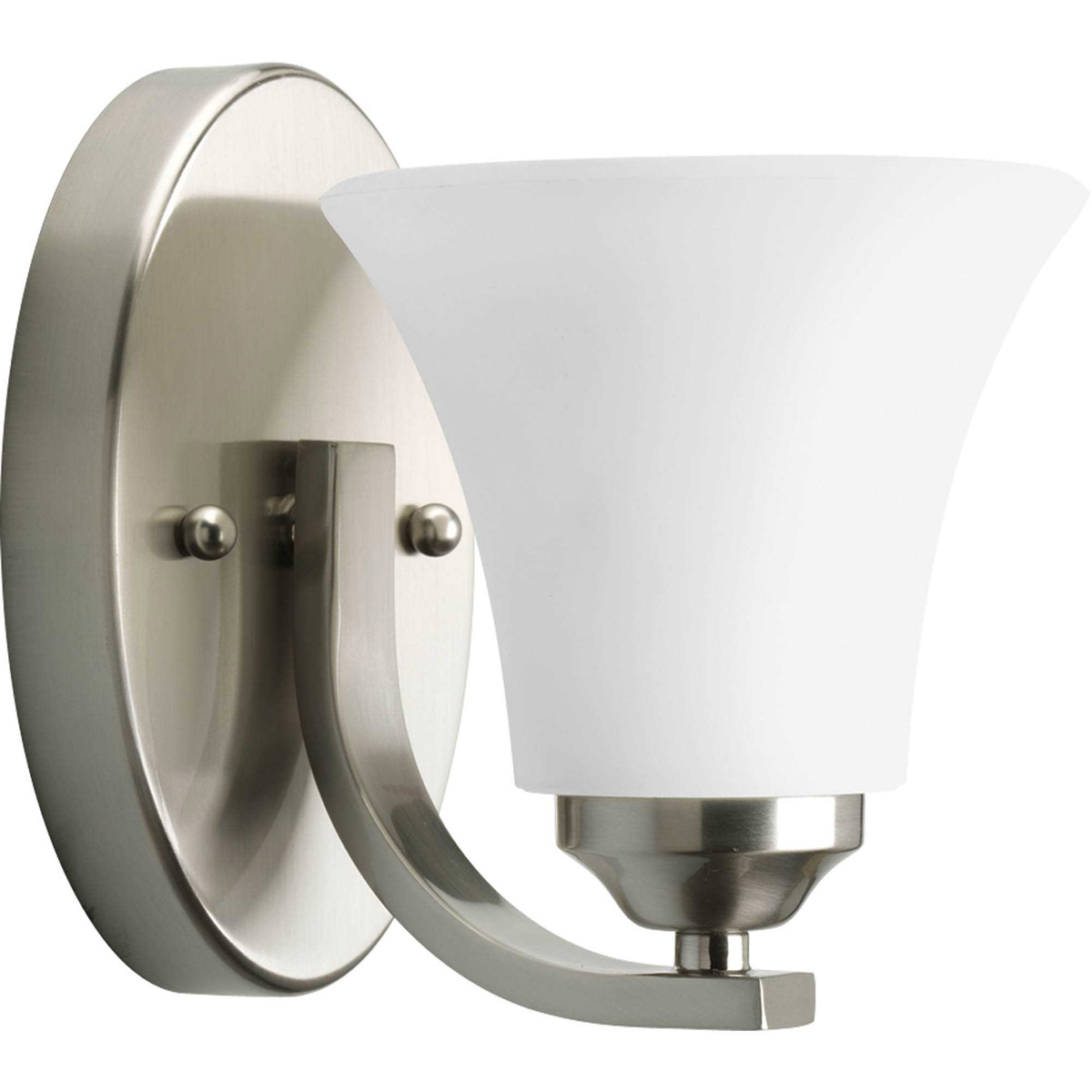 Adorn 1 Light 5.25 inch Brushed Nickel Bath Vanity Wall Light