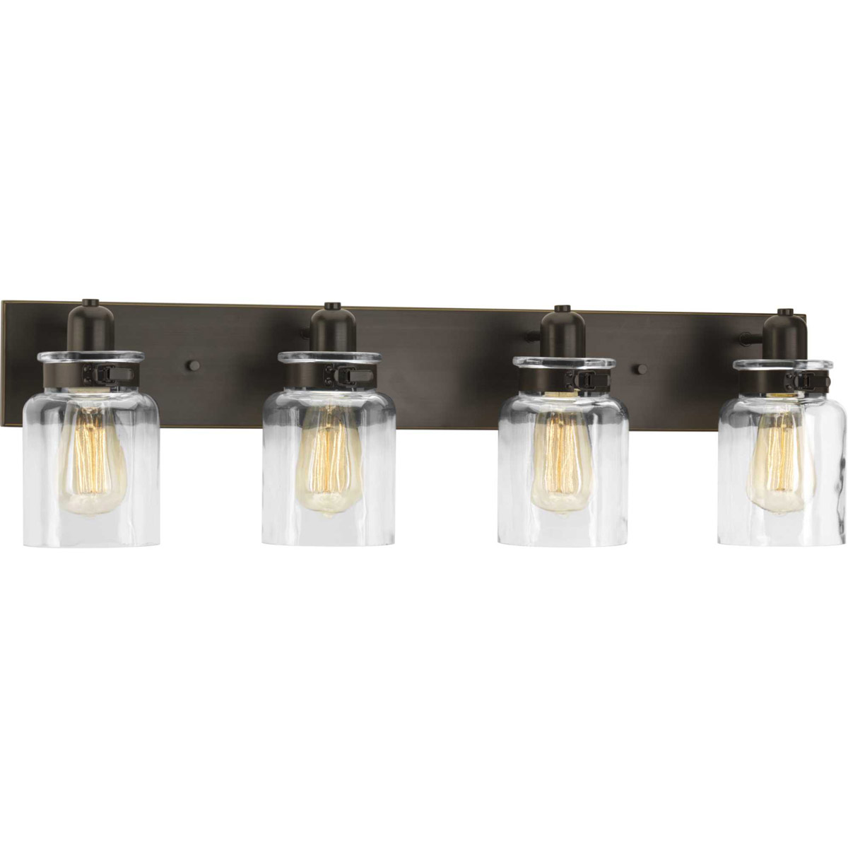 Calhoun 4 Light 30 inch Antique Bronze Bath Vanity Wall Light