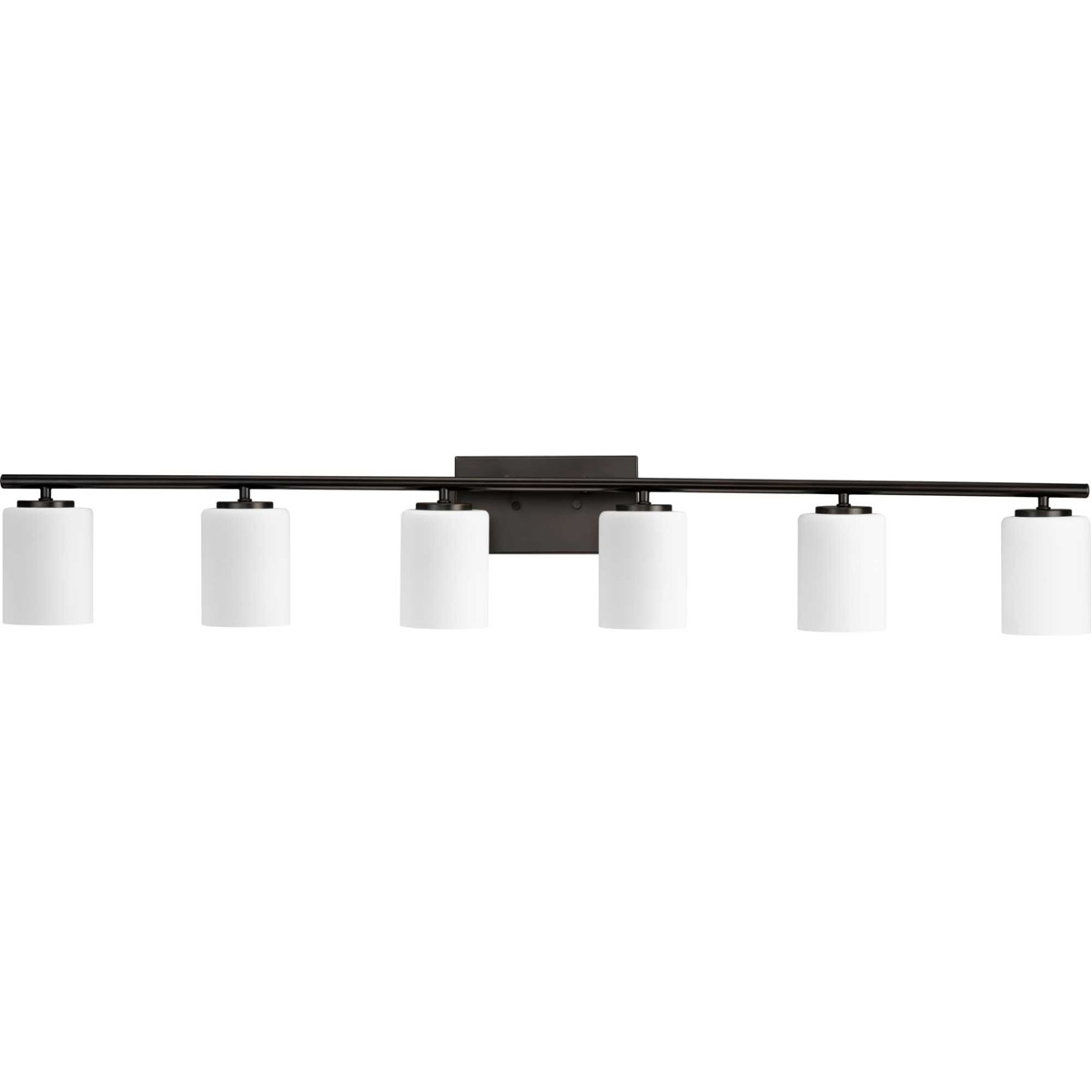 Replay 6 Light 48 inch Antique Bronze Bath Vanity Wall Light