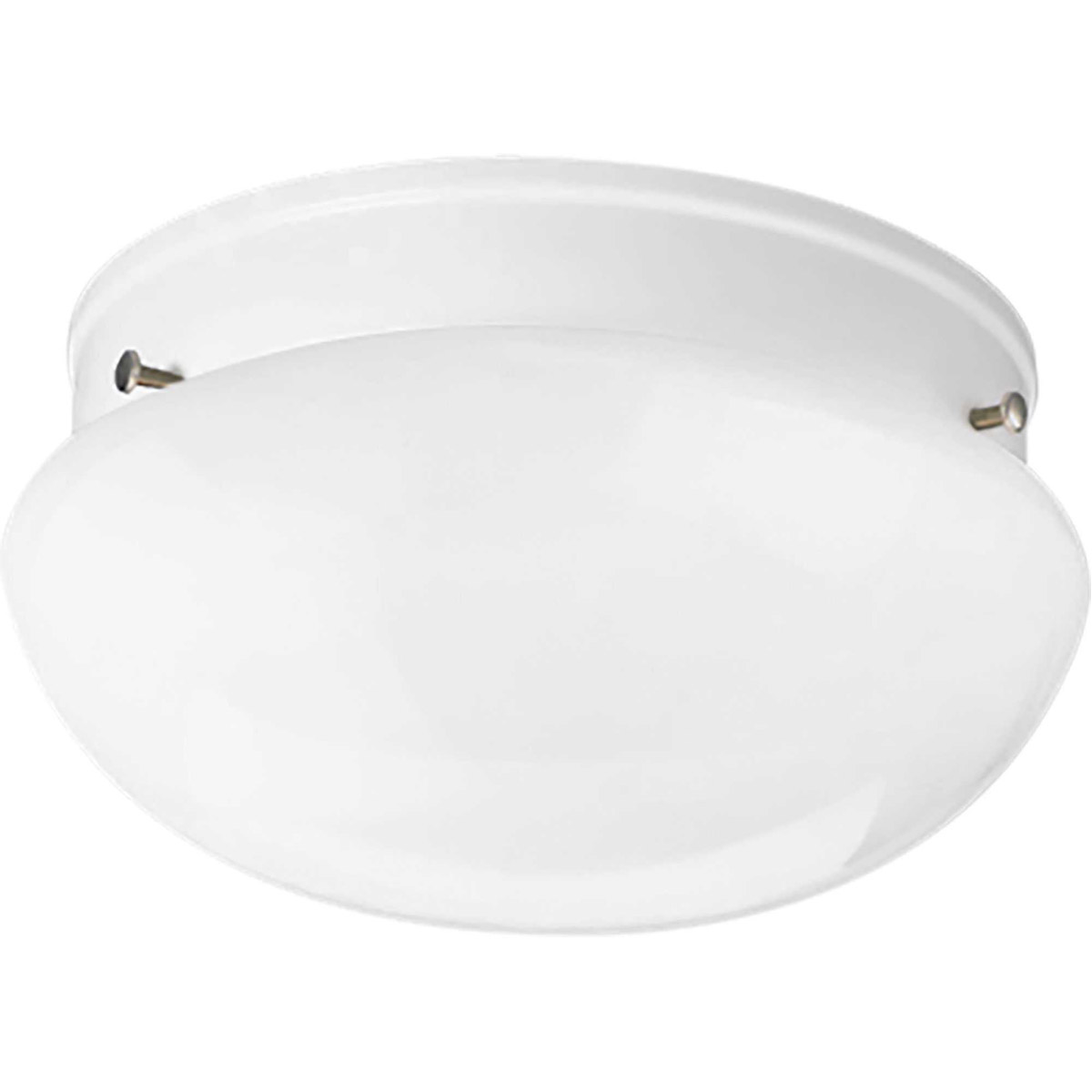 Fitter LED 7.5 inch White Flush Mount Ceiling Light in LED Lamping, Progress LED