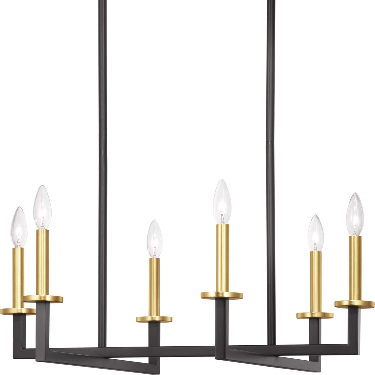 Blakely 6 Light 28 inch Graphite Chandelier Ceiling Light, Design Series