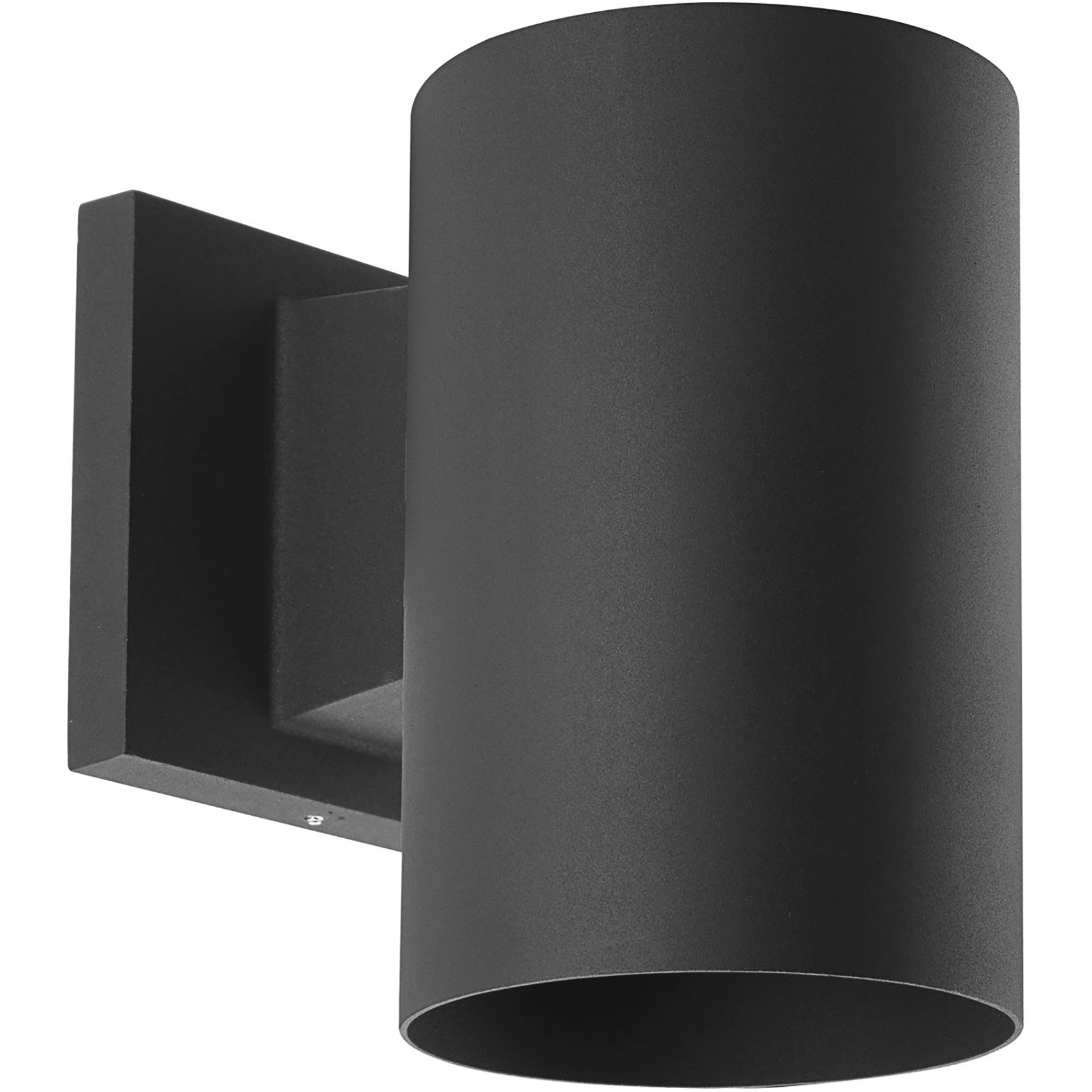 Cylinder Outdoor Wall Cylinder in Black